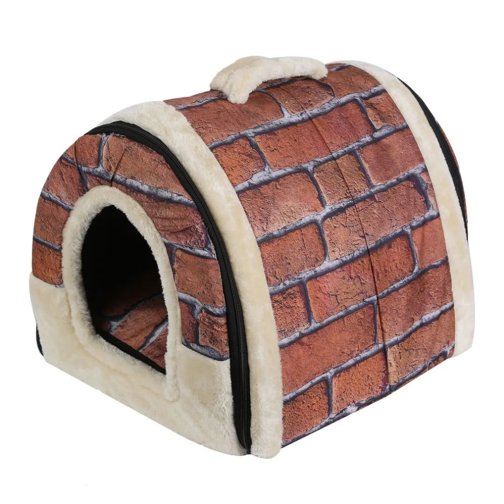 Portable Foldable Dog Puppy Cat House Kennel Nest Soft Bed With Mat For S/M Pet Comfortable Travel Bed Tent 4 PatternsPatt
Portable Foldable Dog Puppy Cat House Kennel Nest Soft Bed With Mat For S/M Pet Comfortable Travel Bed Tent 4 PatternsPatt