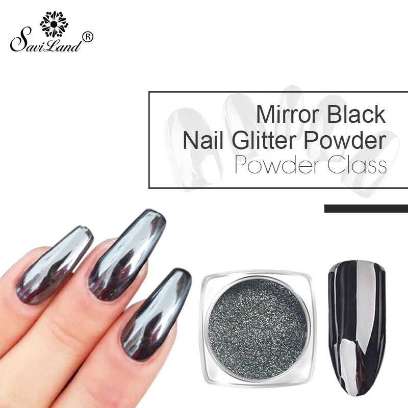 Saviland 1g Halloween 3D Black Magic Mirror Powder Nail Art Glitters Manicure Decoration Dust DIY Nails Accessory
Saviland 1g Halloween 3D Black Magic Mirror Powder Nail Art Glitters Manicure Decoration Dust DIY Nails Accessory