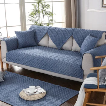 1 piece Blue Grey Khaki Quilted Cotton Sofa Cover for Living Room Non-slip L Shaped Slipcover Modern Corner Sofa Cover
1 piece Blue Grey Khaki Quilted Cotton Sofa Cover for Living Room Non-slip L Shaped Slipcover Modern Corner Sofa Cover