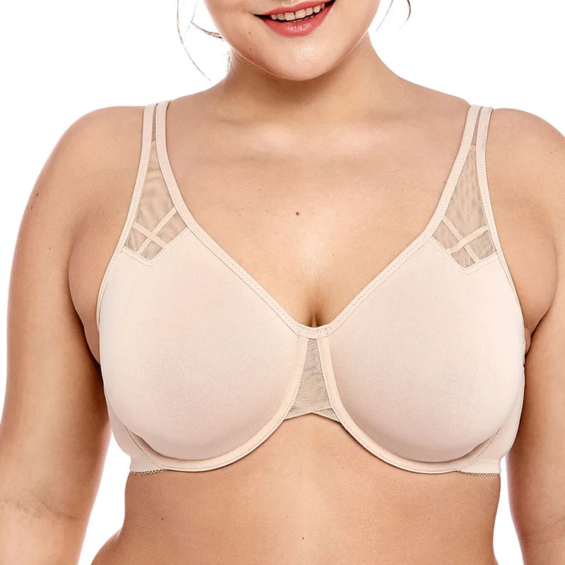 32 34 36 38 B C D DD Women Unlined Seamless Smooth Full Coverage Ultra thin Underwire Minimizer Bra 
32 34 36 38 B C D DD Women Unlined Seamless Smooth Full Coverage Ultra thin Underwire Minimizer Bra