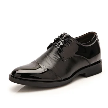 Men Wedding Shoes Men Spring Leather Social Fashion Brand Office Men Leather Shoes #MS8116118