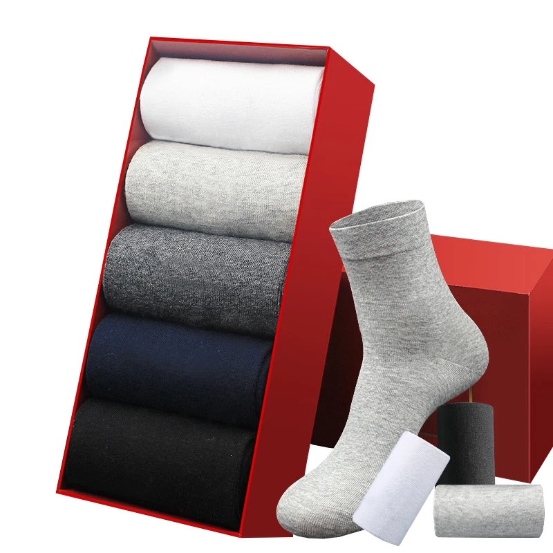 5 Pairs/Lot High Quality Mens Business Socks For Men Compression Brand Autumn Winter Black White Cotton Socks Big Size
5 Pairs/Lot High Quality Mens Business Socks For Men Compression Brand Autumn Winter Black White Cotton Socks Big Size