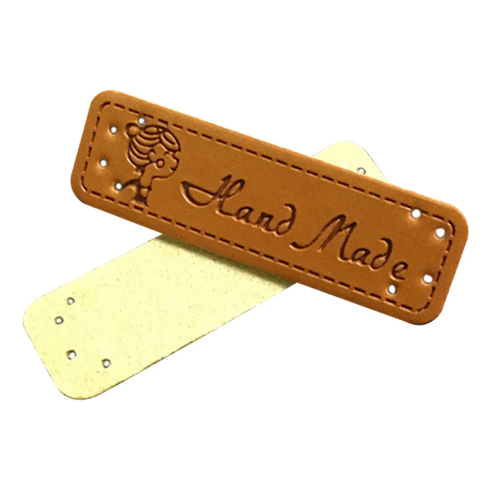 48pcs Girl hand made leather lebels for T-shirt lovely tags for clothing sewing gift leather label female clothes handmade tag
48pcs Girl hand made leather lebels for T-shirt lovely tags for clothing sewing gift leather label female clothes handmade tag