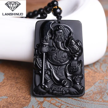 Natural Obsidian Obsidian counter genuine wholesale supply of men and women Guan Yunchang Shi Pin Guan Pendant
Natural Obsidian Obsidian counter genuine wholesale supply of men and women Guan Yunchang Shi Pin Guan Pendant