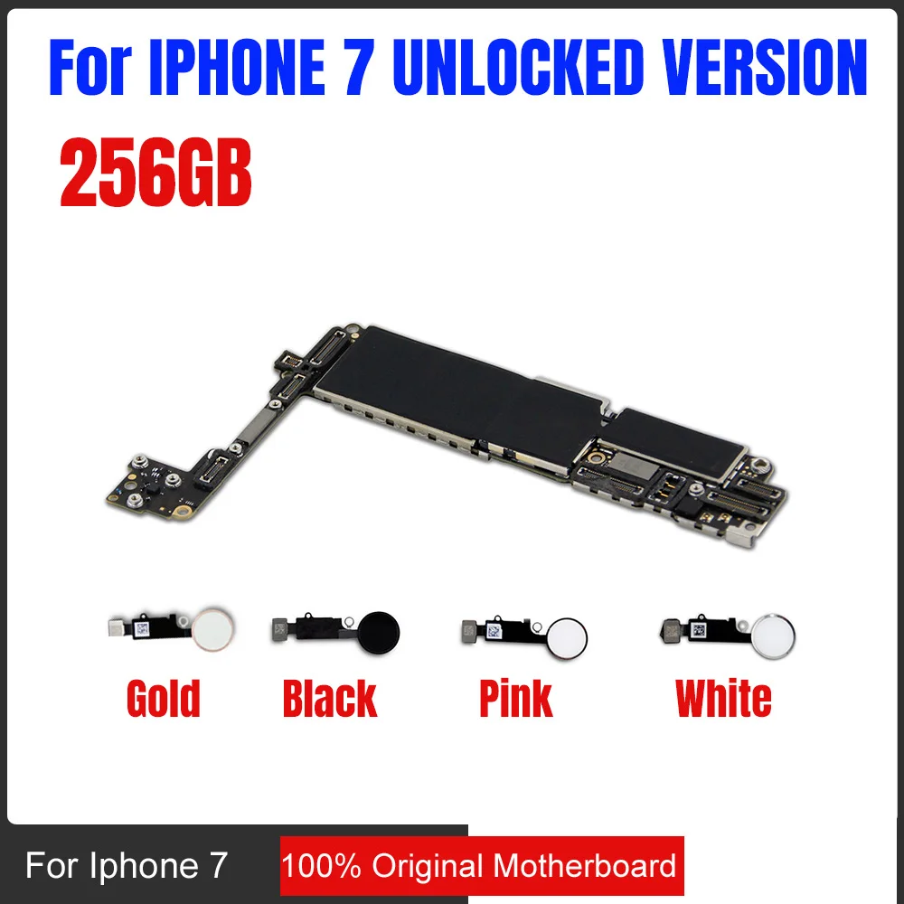 100% Good Tested Motherboard for iphone 7 4.7inch with / without touch ID Logic circuit board Fingerprint 256GB icould remove
100% Good Tested Motherboard for iphone 7 4.7inch with / without touch ID Logic circuit board Fingerprint 256GB icould remove