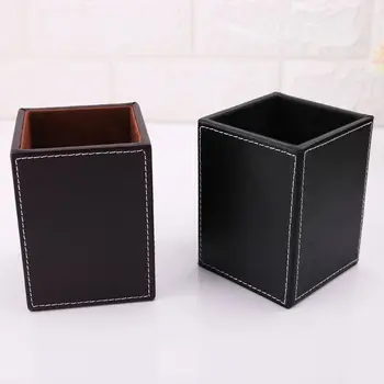 Leather Square Pen Pencils Holder Desk Stationery Organizer Box Storage Office School SupplierWholesale dropshipping
Leather Square Pen Pencils Holder Desk Stationery Organizer Box Storage Office School SupplierWholesale dropshipping