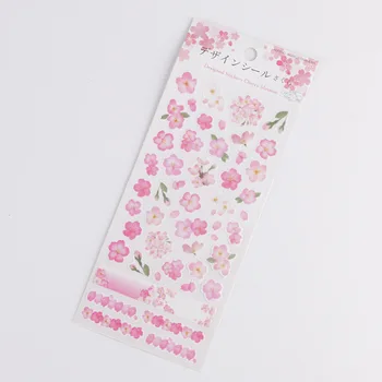 Cherry Blossoms Flower Decorative Stationery Stickers Scrapbooking DIY Diary Album Stick Lable 
Cherry Blossoms Flower Decorative Stationery Stickers Scrapbooking DIY Diary Album Stick Lable