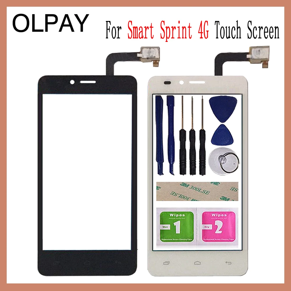 OLPAY 4.5'' For MTC Smart Sprint 4G Touch Screen Glass Digitizer Panel Lens Sensor Glass Free Adhesive And Wipes
OLPAY 4.5'' For MTC Smart Sprint 4G Touch Screen Glass Digitizer Panel Lens Sensor Glass Free Adhesive And Wipes
