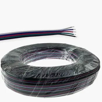 300M 3X100M 5Pin 22AWG LED RGBW Extension Cord Wire Cable For 5050 LED RGBW RGBCW Strips 
300M 3X100M 5Pin 22AWG LED RGBW Extension Cord Wire Cable For 5050 LED RGBW RGBCW Strips