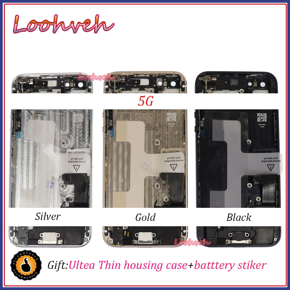 High Quality For iphone 5 5G 5S Back Middle Frame Chassis Full Housing Assembly Battery Cover Door Rear + battery sticker+case
High Quality For iphone 5 5G 5S Back Middle Frame Chassis Full Housing Assembly Battery Cover Door Rear + battery sticker+case