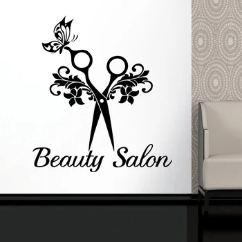 Hair Salon Wall Decal Beauty Salon Scissor Sticker Barber Shop Vinyl Wall Decals Decor Mural Hairdresser Glass Window Sticker
Hair Salon Wall Decal Beauty Salon Scissor Sticker Barber Shop Vinyl Wall Decals Decor Mural Hairdresser Glass Window Sticker