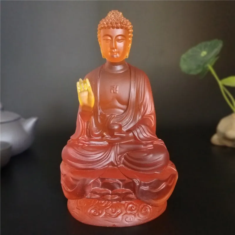 Chinese Meditation Buddha Statues For Home House Decoration Resin Man-made Glass Shakya Muni Buddha Sculpture Figurines FengShui
Chinese Meditation Buddha Statues For Home House Decoration Resin Man-made Glass Shakya Muni Buddha Sculpture Figurines FengShui