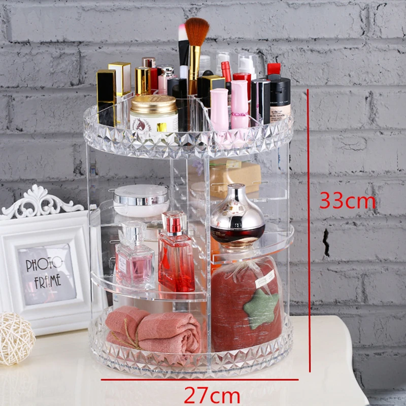 Container Manicure Nail Desktop Tool Rotating Cosmetic Storage Box Round Transparent Shelf Polish Jewelry Pen Brushes Box
Container Manicure Nail Desktop Tool Rotating Cosmetic Storage Box Round Transparent Shelf Polish Jewelry Pen Brushes Box