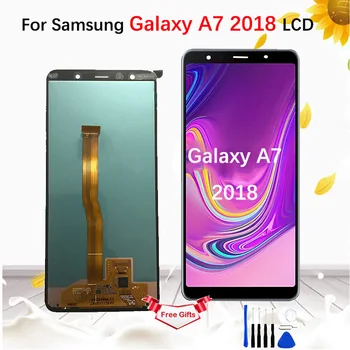 ORIGINAL 6.0'' SUPER AMOLED for SAMSUNG Galaxy A7 2018 SM-A750F A750F A750 LCD Display Touch Screen Digitizer Assembly+tools
ORIGINAL 6.0'' SUPER AMOLED for SAMSUNG Galaxy A7 2018 SM-A750F A750F A750 LCD Display Touch Screen Digitizer Assembly+tools