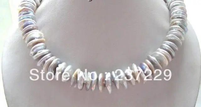 Hot sell ->@@ Wholesale price S ^^^^GENUINE 17mm silver gray coin SOUTH Reborn keshi pearls necklace -Top quality free shipping
Hot sell ->@@ Wholesale price S ^^^^GENUINE 17mm silver gray coin SOUTH Reborn keshi pearls necklace -Top quality free shipping