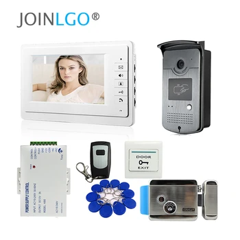 FREE SHIPPING 7" Video Intercom Video Door Phone Kit +1 Monitor 1 RFID Access Reader Doorbell Camera + E-Lock In Stock Wholesale
FREE SHIPPING 7" Video Intercom Video Door Phone Kit +1 Monitor 1 RFID Access Reader Doorbell Camera + E-Lock In Stock Wholesale