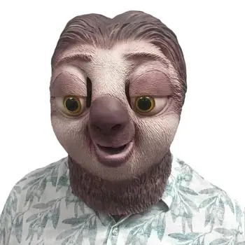 Sloth Head Party Mask Funny Flash Halloween Party Mask Animal Festival Party Supplies Masquerade Bar Party Adult Masks
Sloth Head Party Mask Funny Flash Halloween Party Mask Animal Festival Party Supplies Masquerade Bar Party Adult Masks