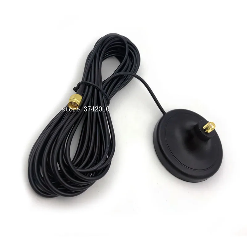 Wifi magnetic base extension antenna for GSM GPS Module Antenna RG174 SMA Male 3M 5M
Wifi magnetic base extension antenna for GSM GPS Module Antenna RG174 SMA Male 3M 5M