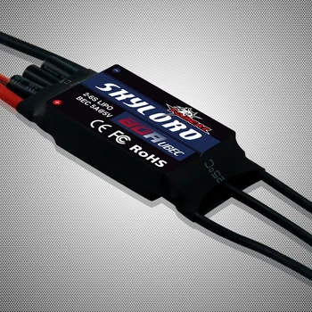 Skylord Brushless 80A ESC BEC Electronic Spare Parts for RC EDF Propeller Jet Airplane Helicopter Model TH03957
Skylord Brushless 80A ESC BEC Electronic Spare Parts for RC EDF Propeller Jet Airplane Helicopter Model TH03957