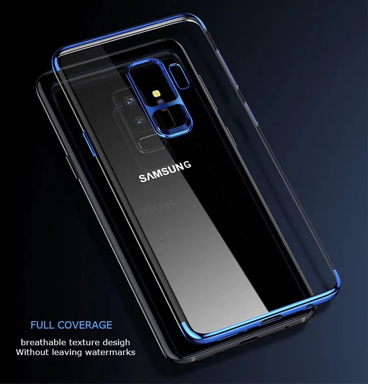 ProElite Soft Plating TPU Phone Case for Samsung Galaxy Note 9 8 S9 S8 Plus A6 Plus 2018 S7 Edge Clear Cover Transparent Case
ProElite Soft Plating TPU Phone Case for Samsung Galaxy Note 9 8 S9 S8 Plus A6 Plus 2018 S7 Edge Clear Cover Transparent Case