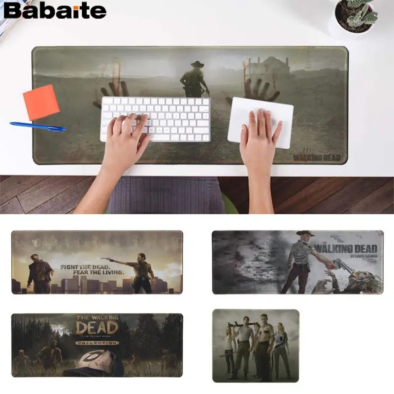 Babaite The Walking Dead Locking Edge Mouse Pad Game Speed/Control Version Large Gaming Mouse Pad
Babaite The Walking Dead Locking Edge Mouse Pad Game Speed/Control Version Large Gaming Mouse Pad