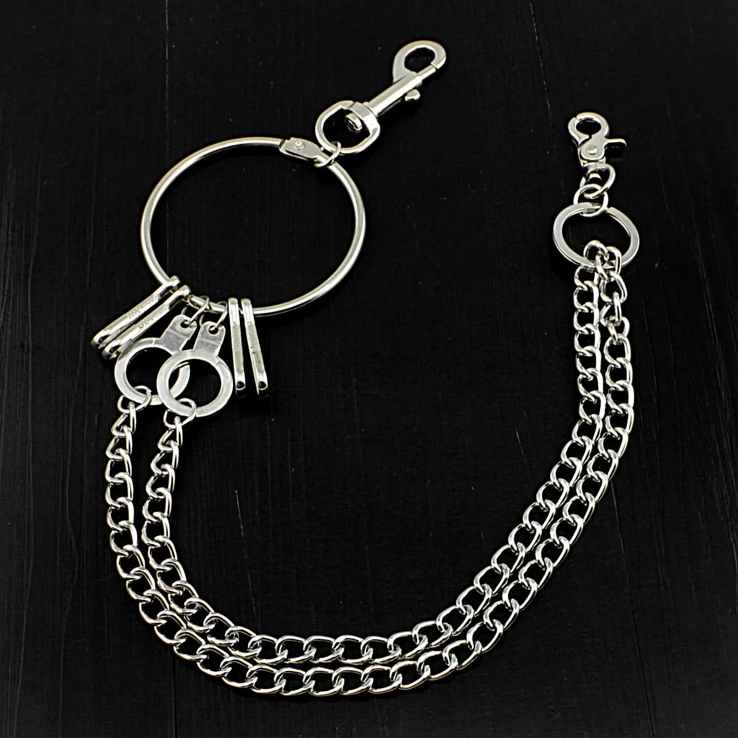 Men Heavy Gunmetal Waist Biker Skull Wallet Key Chain Rock Punk Trousers Motorcyle HipHop Leather Pant Jean Chain DR234
Men Heavy Gunmetal Waist Biker Skull Wallet Key Chain Rock Punk Trousers Motorcyle HipHop Leather Pant Jean Chain DR234