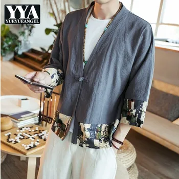 2019 Summer Mens High Quality Hip Hop Chinese Style Mens Coat Male Cardigan Loose Fit Jacket Cotton Linen Vintage Thin Outerwear
2019 Summer Mens High Quality Hip Hop Chinese Style Mens Coat Male Cardigan Loose Fit Jacket Cotton Linen Vintage Thin Outerwear