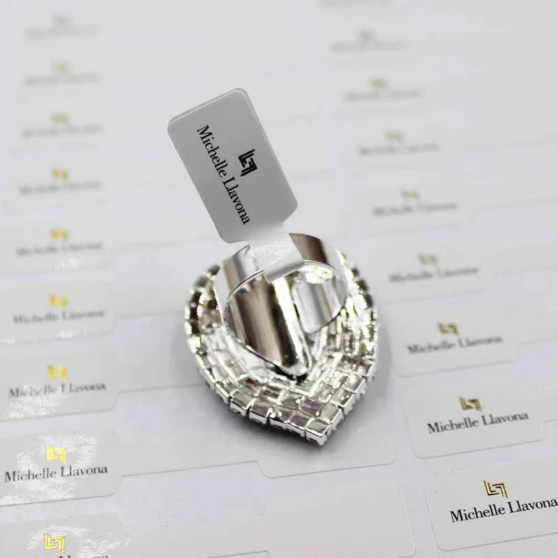 1000pcs per lot personalized custom logo folded paper ring sticker label products self adhesive label with gold printting
1000pcs per lot personalized custom logo folded paper ring sticker label products self adhesive label with gold printting