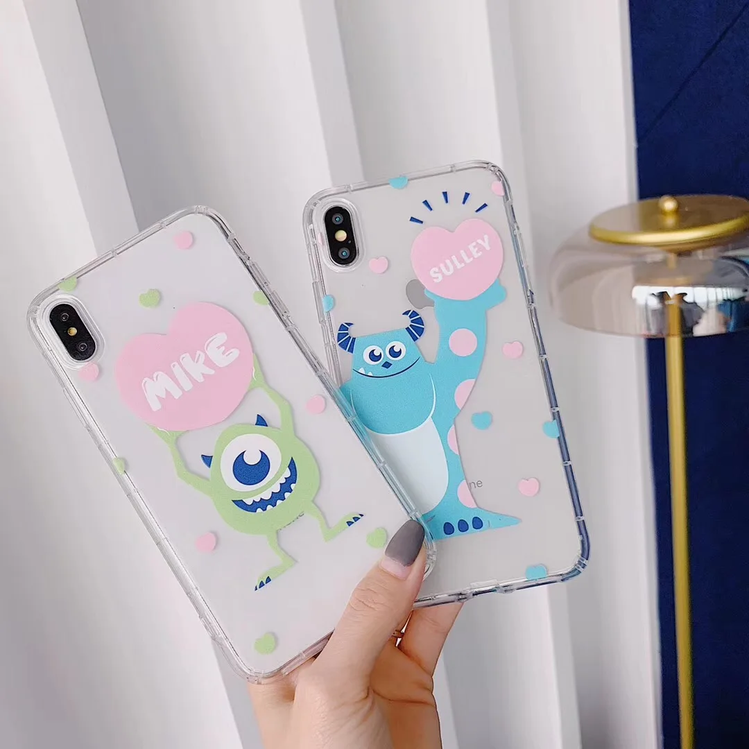 Anime Cute Cartoon Disneys Three Eyes Monsters University Shell for iphone XR XS MAX 8 7 6S 6 Plus Soft Transparent TPU Fundas
Anime Cute Cartoon Disneys Three Eyes Monsters University Shell for iphone XR XS MAX 8 7 6S 6 Plus Soft Transparent TPU Fundas