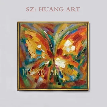Handpainted Oil Painting Canvas Green Butterfly Wall Art Modern Abstract Animal Paintings on Canvas Home Decor Children's room s
Handpainted Oil Painting Canvas Green Butterfly Wall Art Modern Abstract Animal Paintings on Canvas Home Decor Children's room s