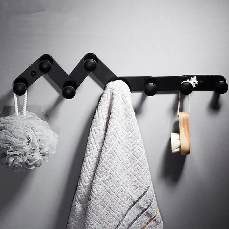 Toilet Coat Hook Black Wall Mount Living Room Corridor Multi Purpose Folding Coat Hook Bedroom Clothes Hook
Toilet Coat Hook Black Wall Mount Living Room Corridor Multi Purpose Folding Coat Hook Bedroom Clothes Hook