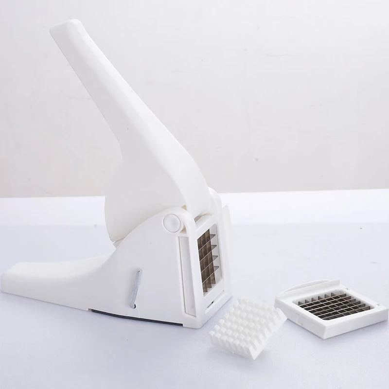 1PC Stainless Steel Potato Cutters Chopper Chips Fruit & Vegetable Making Tool Cooking Kitchen Mate Tools KC1522
1PC Stainless Steel Potato Cutters Chopper Chips Fruit & Vegetable Making Tool Cooking Kitchen Mate Tools KC1522