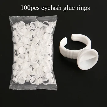Disposable Eyelashes Glue Ring Holder For Eyelash Extension Pallet Eye Lashes Glue Rings Lash Makeup Tools 100 Pcs/bag 
Disposable Eyelashes Glue Ring Holder For Eyelash Extension Pallet Eye Lashes Glue Rings Lash Makeup Tools 100 Pcs/bag