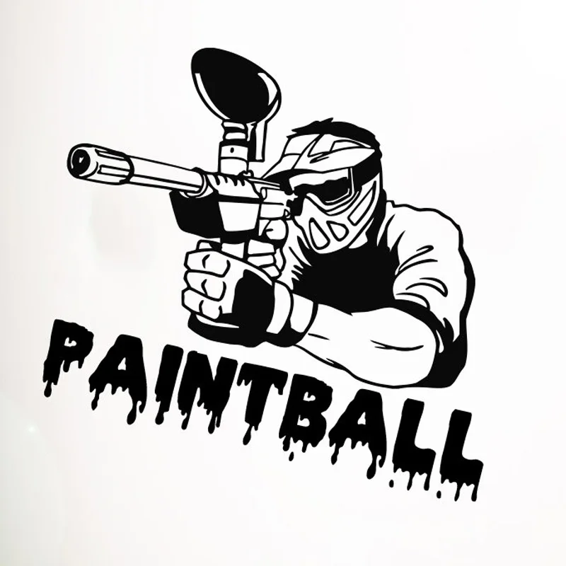 Paintball Player Silhouette Sport Wall Vinyl Decals GYM Sport Wall Decor Home Design Decor Wall Art Poster Muurstickers A269
Paintball Player Silhouette Sport Wall Vinyl Decals GYM Sport Wall Decor Home Design Decor Wall Art Poster Muurstickers A269