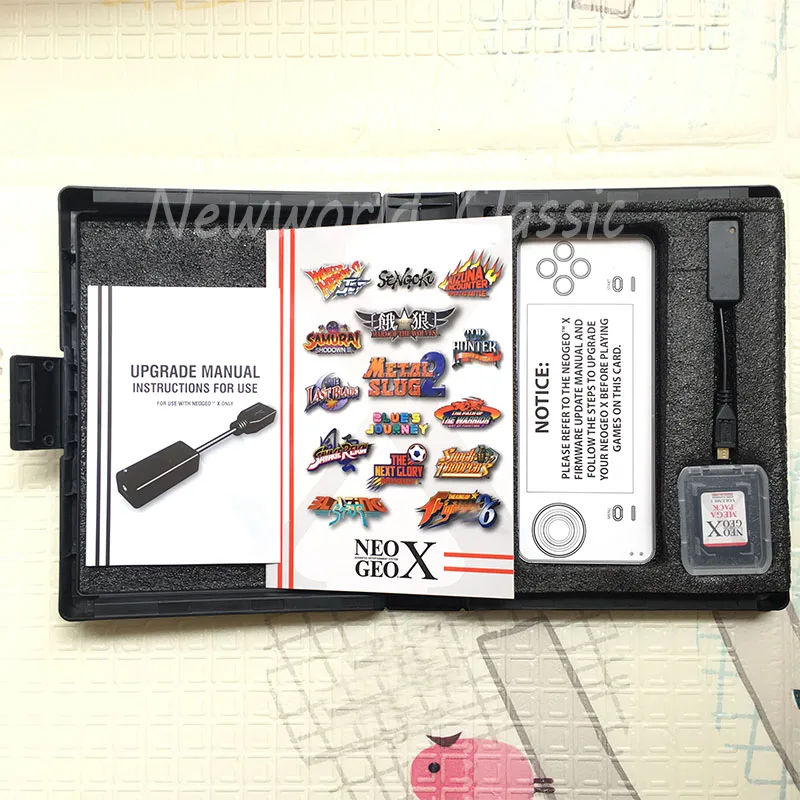 NEOGEO X Mega Pack Vol 1 Includes Firmware Update 500 with new features for NEOGEO X GOLD System Handheld 15 Games
NEOGEO X Mega Pack Vol 1 Includes Firmware Update 500 with new features for NEOGEO X GOLD System Handheld 15 Games