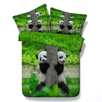100% Cotton High Quality Home Textile Chinese Giant Panda Printing 3D Bedding Sets 3/4PC Duvet Cover Bed Sheet Pillowcase Hot
100% Cotton High Quality Home Textile Chinese Giant Panda Printing 3D Bedding Sets 3/4PC Duvet Cover Bed Sheet Pillowcase Hot