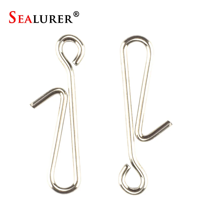 50Pcs/Lot Stainless Steel Hanging Snap Tackle Tools connector fishing Accessories tackle fishhooks 1# 2# 3#
50Pcs/Lot Stainless Steel Hanging Snap Tackle Tools connector fishing Accessories tackle fishhooks 1# 2# 3#