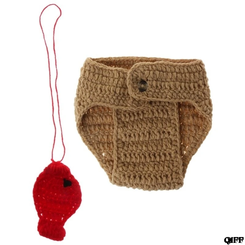 1 Set Baby Costume Fisherman Hat Trousers Pendant Crochet Knitted Woolen Cute Funny Cosplay Photography Props May06
1 Set Baby Costume Fisherman Hat Trousers Pendant Crochet Knitted Woolen Cute Funny Cosplay Photography Props May06