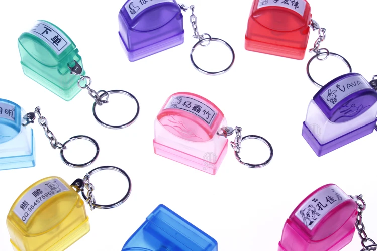 Customized Photosensitive colorful Name stamp for signet personal bank seal signature stamp DIY Scrapbook Decoration
Customized Photosensitive colorful Name stamp for signet personal bank seal signature stamp DIY Scrapbook Decoration