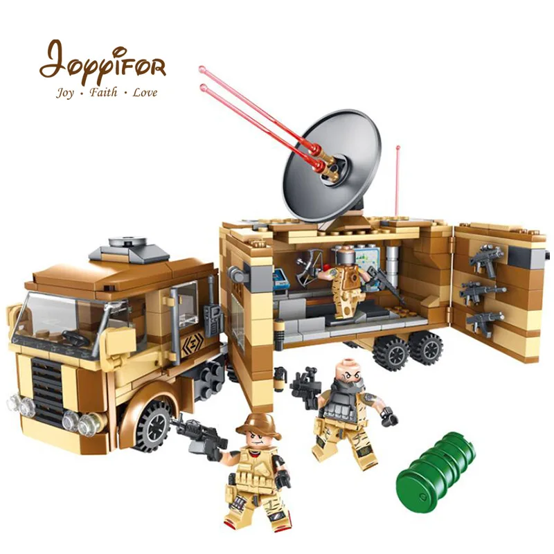 Joyyifor Military Series Blocks Set LegoINGlys Technic War Communication Vehicle Modle Action Figures Bricks Enlightening Toys
Joyyifor Military Series Blocks Set LegoINGlys Technic War Communication Vehicle Modle Action Figures Bricks Enlightening Toys