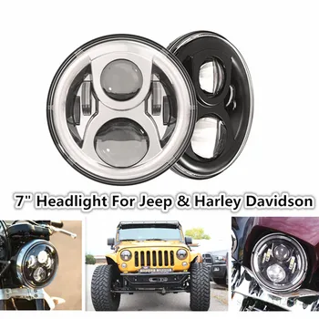 12V 24V 7" 50w LED Fog Light Projector H4 Socket LED Headlight Headlamp for Jeeep Wrangler JK CJ TJ LJ 4x4 motor Motorcycle 
12V 24V 7" 50w LED Fog Light Projector H4 Socket LED Headlight Headlamp for Jeeep Wrangler JK CJ TJ LJ 4x4 motor Motorcycle