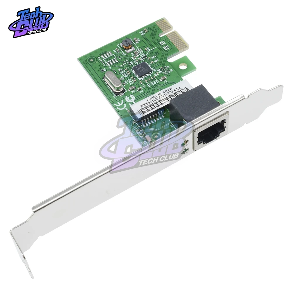 10/100/1000Mbps Ethernet PCI Express PCI-E Network Card Controller RJ45 Lan Adapter Converter for Desktop PC 1000 Gigabit
10/100/1000Mbps Ethernet PCI Express PCI-E Network Card Controller RJ45 Lan Adapter Converter for Desktop PC 1000 Gigabit