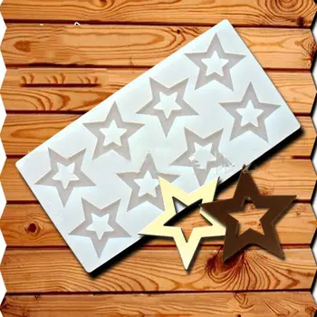Hot DIY 3D Star Shape Silicone Mold Cake Decorating Tools Cupcake Silicone Mold Chocolate Mould Decor Muffin Pan Baking Stencil
Hot DIY 3D Star Shape Silicone Mold Cake Decorating Tools Cupcake Silicone Mold Chocolate Mould Decor Muffin Pan Baking Stencil