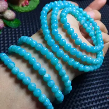 Free Shipping Natural Crystal Bracelet Amazonite From Mozambique Gemstone 5.8-5mm AAA 3rows
Free Shipping Natural Crystal Bracelet Amazonite From Mozambique Gemstone 5.8-5mm AAA 3rows