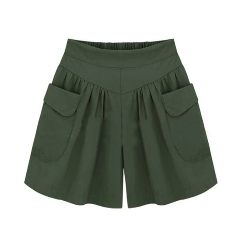 CUHAKCI Hot Sale High Waist Wide Leg Female Pockets Summer Women Shorts Black Loose Casual High Quality Elastic
CUHAKCI Hot Sale High Waist Wide Leg Female Pockets Summer Women Shorts Black Loose Casual High Quality Elastic