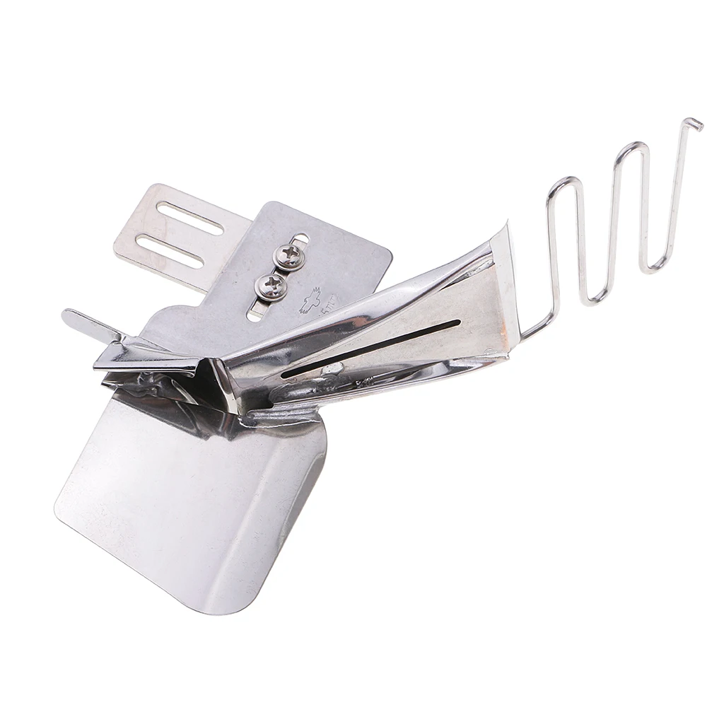 Double Cylinder Fold Edge Binder Attachment Folder Tape Binder for Industrial Sewing Machines