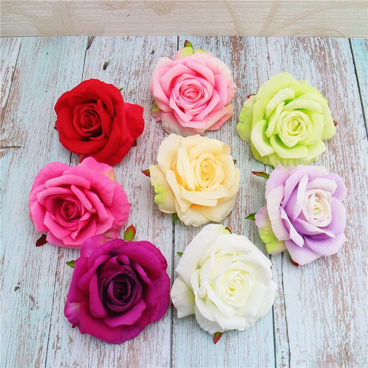 50pcs/Lot 11cm Artificial Silk Roses Flower Head Wedding Flower Wall Background Decorative Fake Flowers DIY Bouquet Garland
50pcs/Lot 11cm Artificial Silk Roses Flower Head Wedding Flower Wall Background Decorative Fake Flowers DIY Bouquet Garland