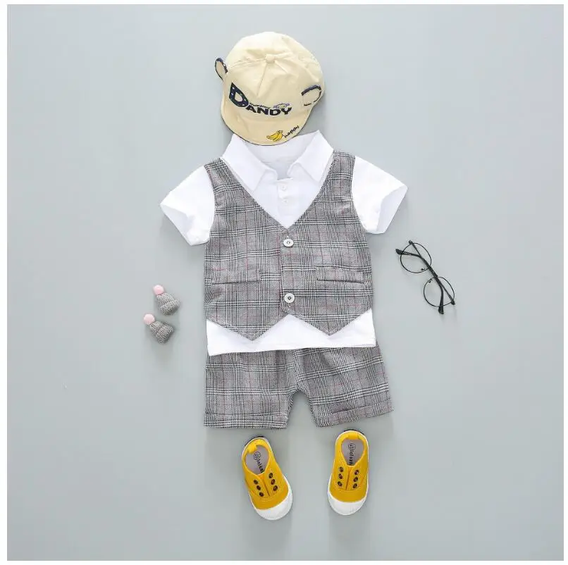 ZWXLHH 2019 Summer Infant Toddler Clothes Sets Baby Boys Clothing Sets Cotton Plaid T Shirt Shorts Children Kids Casual Clothes
ZWXLHH 2019 Summer Infant Toddler Clothes Sets Baby Boys Clothing Sets Cotton Plaid T Shirt Shorts Children Kids Casual Clothes