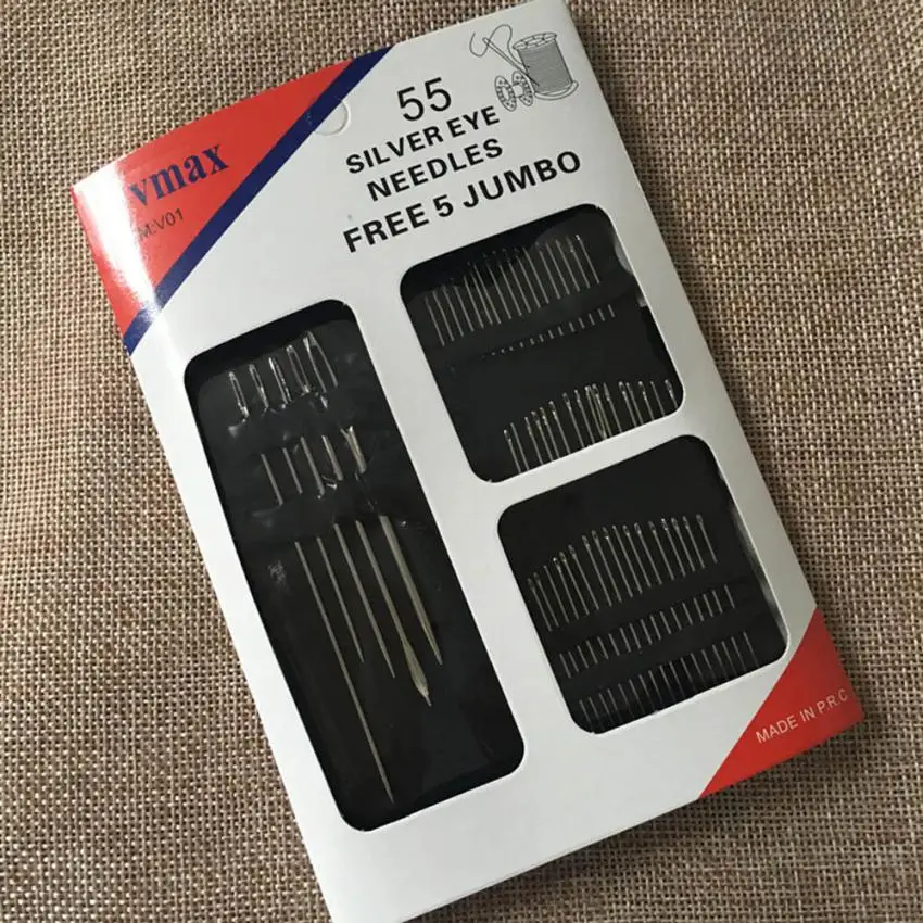 55 PCS / Set Stainless Steel Sewing Needle Embroidery Mending Craft Wonderful3.15/20%
55 PCS / Set Stainless Steel Sewing Needle Embroidery Mending Craft Wonderful3.15/20%