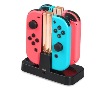 40pcs Game Console Charging Dock Joy-Con Joystick Charging Station Pro Controller Charger Stand for Nintend Switch Charger Dock
40pcs Game Console Charging Dock Joy-Con Joystick Charging Station Pro Controller Charger Stand for Nintend Switch Charger Dock